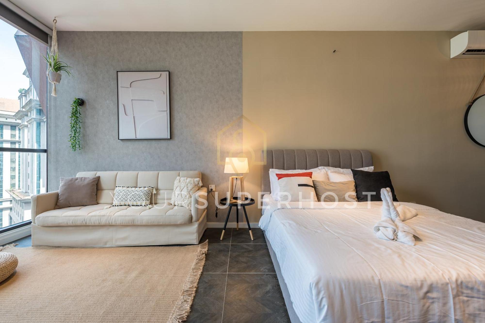Scarletz Suites Near Klcc By Yoursuperhost كوالالمبور الغرفة الصورة