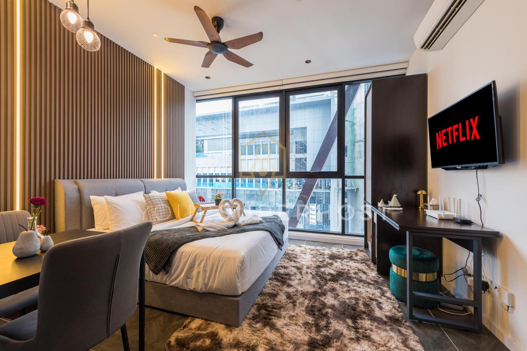Scarletz Suites Near Klcc By Yoursuperhost كوالالمبور الغرفة الصورة