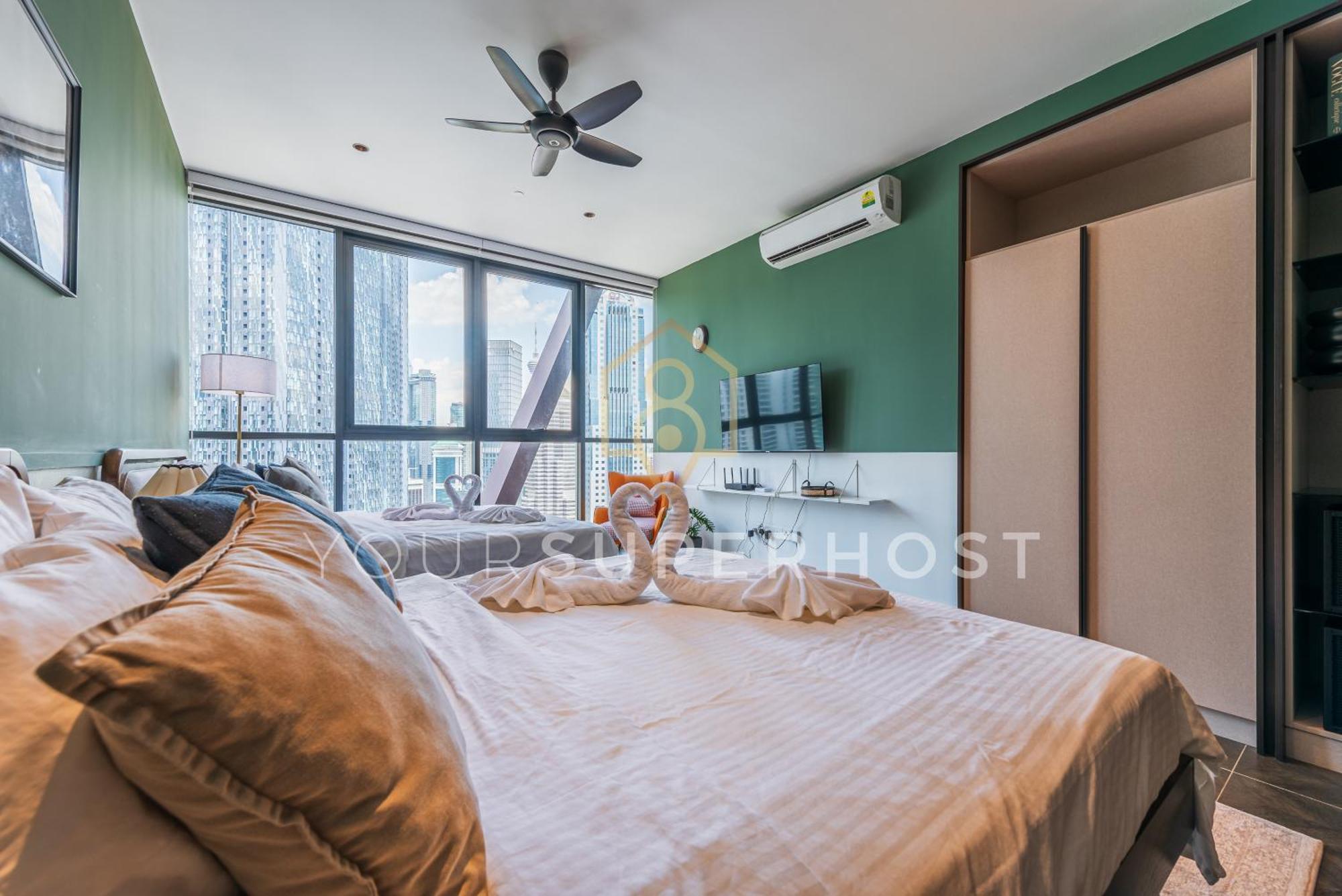 Scarletz Suites Near Klcc By Yoursuperhost كوالالمبور الغرفة الصورة