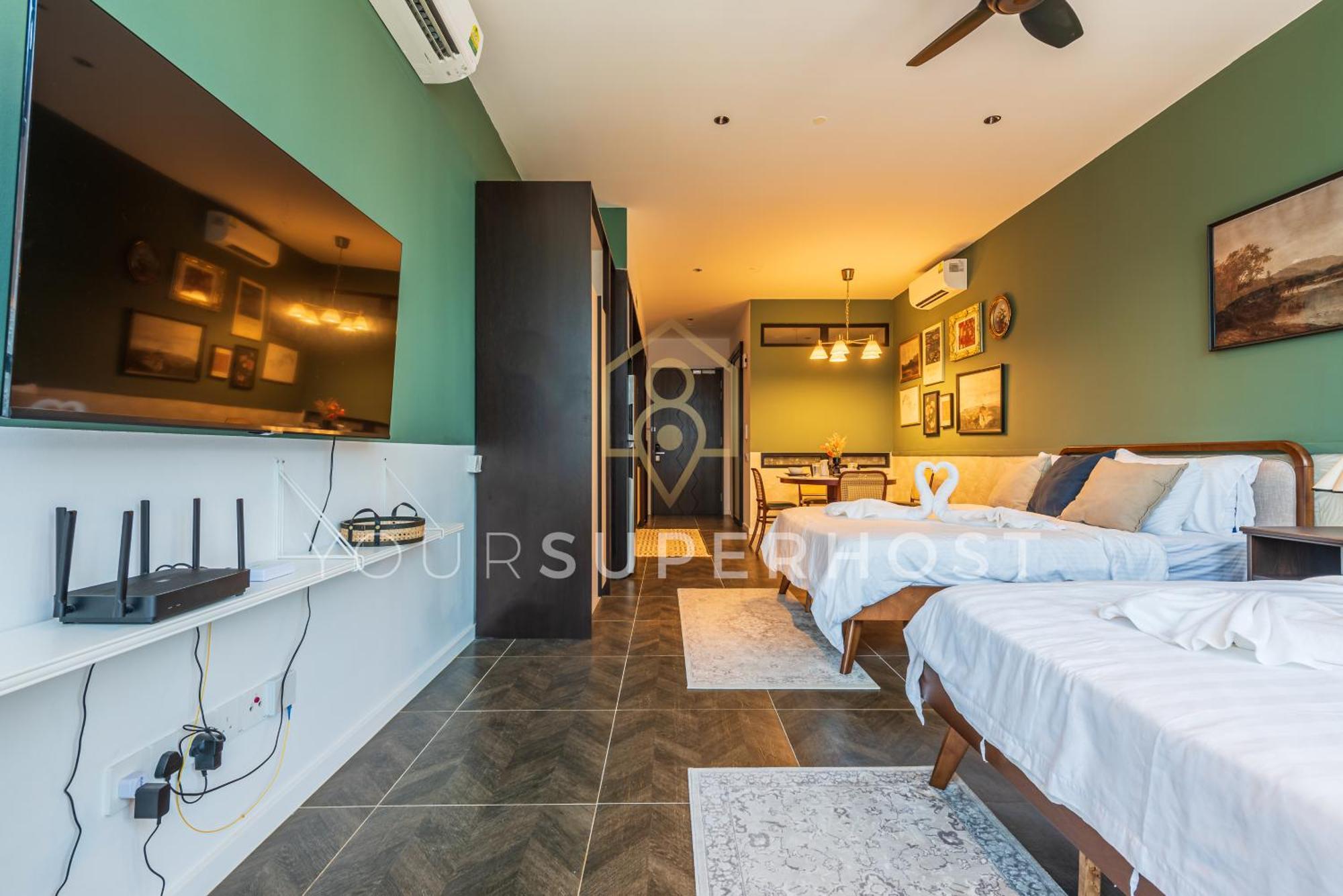 Scarletz Suites Near Klcc By Yoursuperhost كوالالمبور الغرفة الصورة