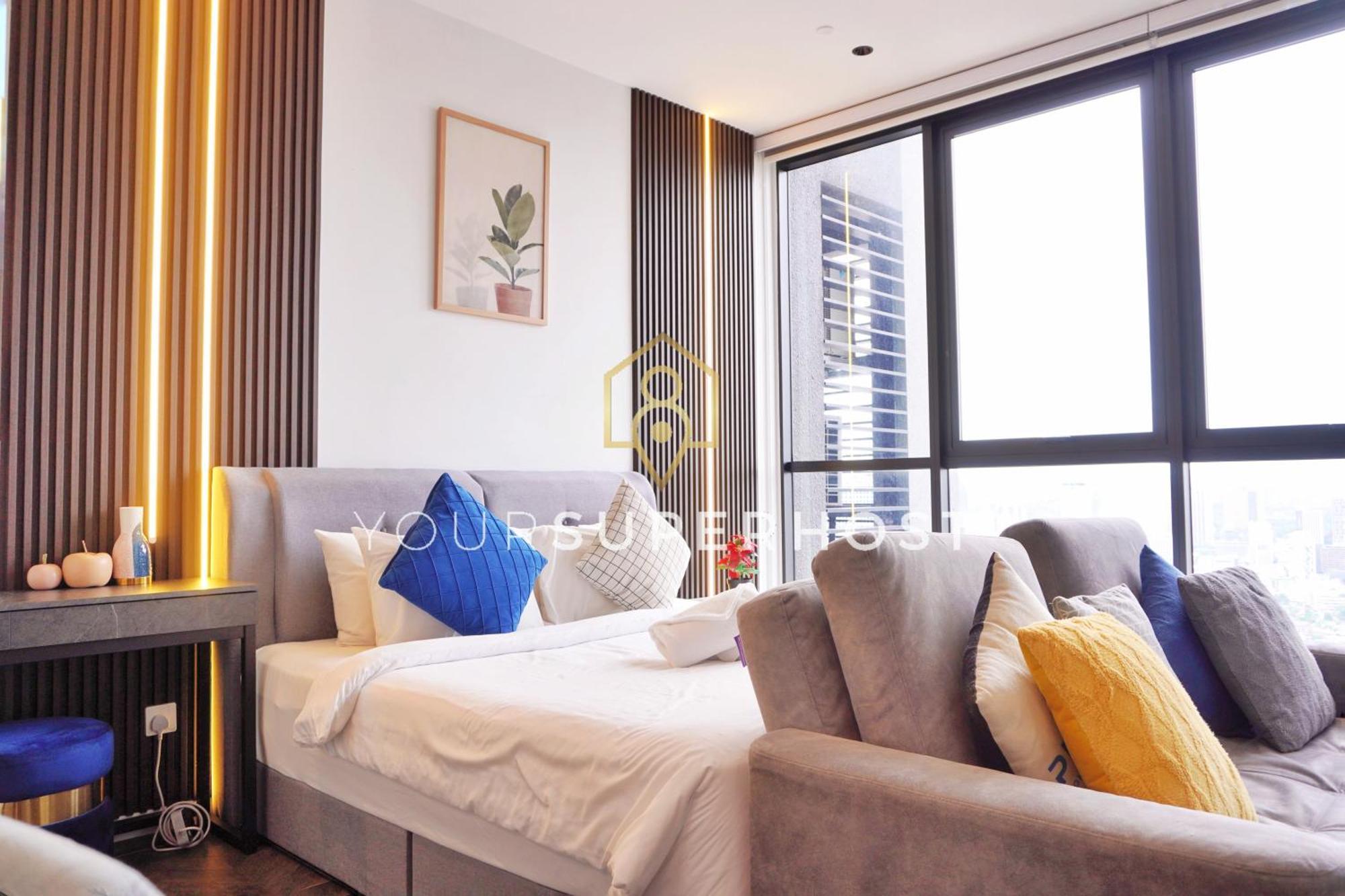 Scarletz Suites Near Klcc By Yoursuperhost كوالالمبور الغرفة الصورة