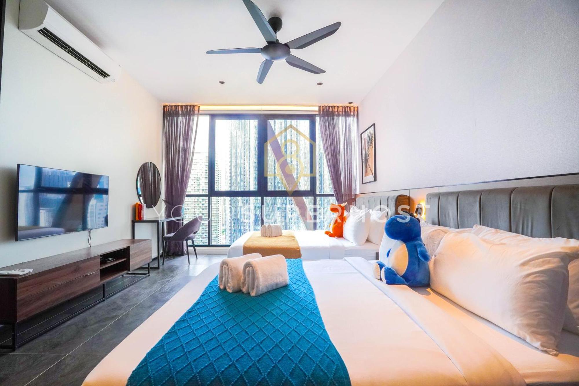 Scarletz Suites Near Klcc By Yoursuperhost كوالالمبور الغرفة الصورة